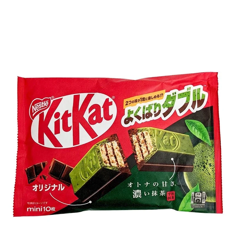 KitKat Doppel Matcha & Schokolade Original