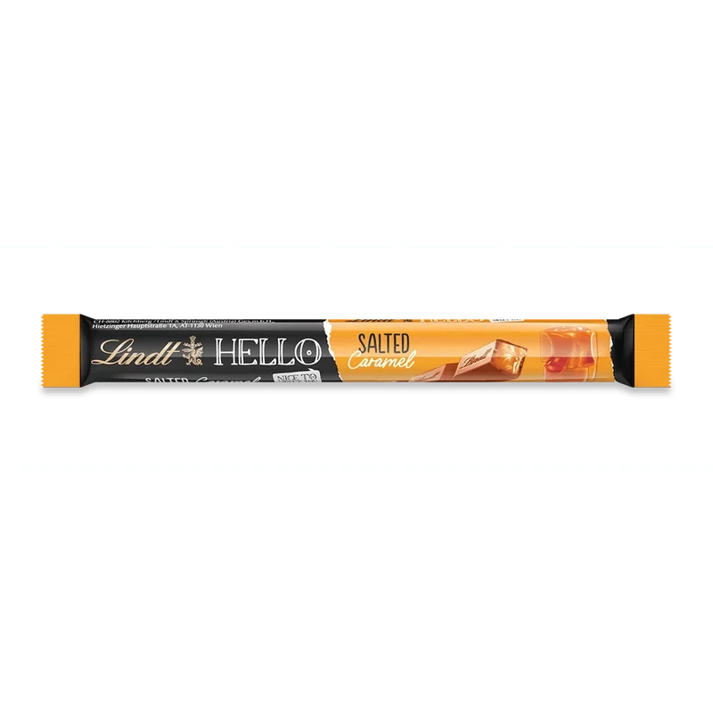 Lindt Hello Salted Caramel Stick, Schokolade, 24x39g