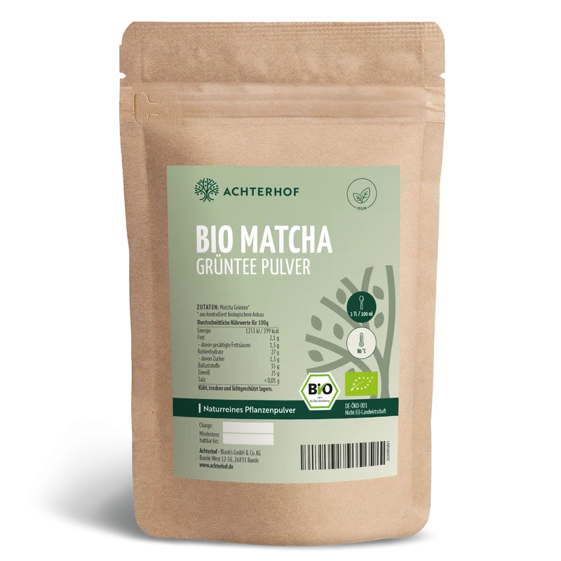 Bio Matcha Grüntee Pulver (250g)