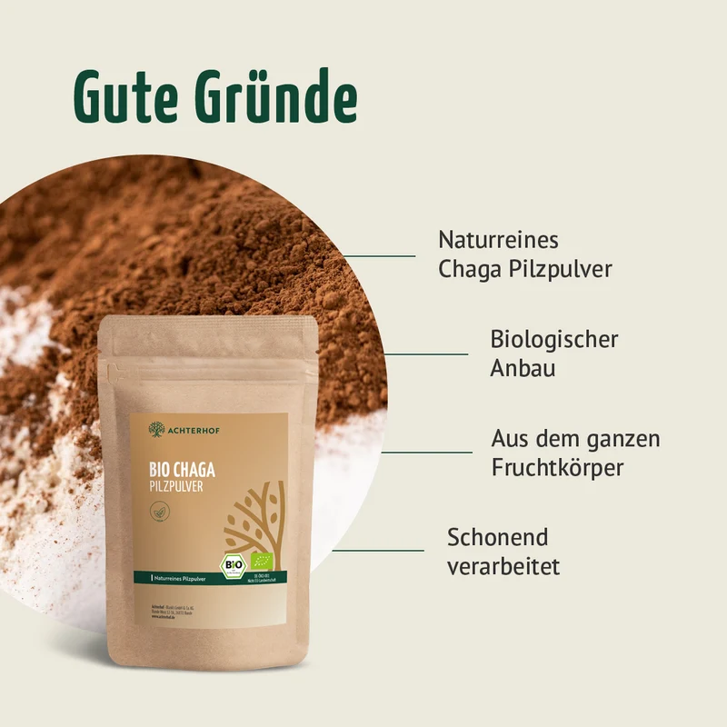 Bio Chaga Pilzpulver (250g)