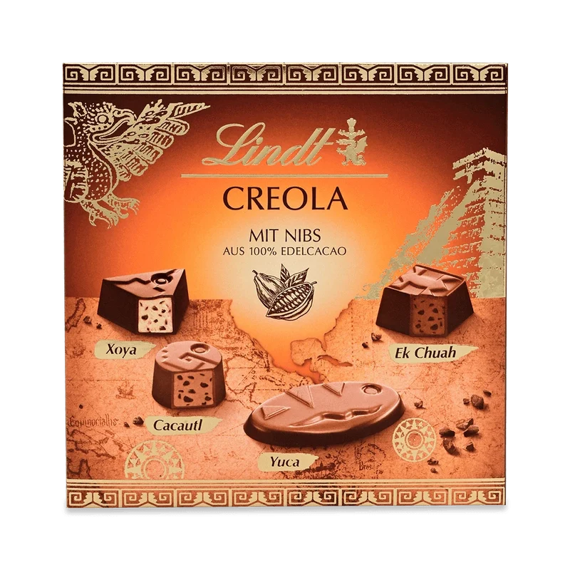 Lindt Creola Pralines, Schokolade, 165g Packung