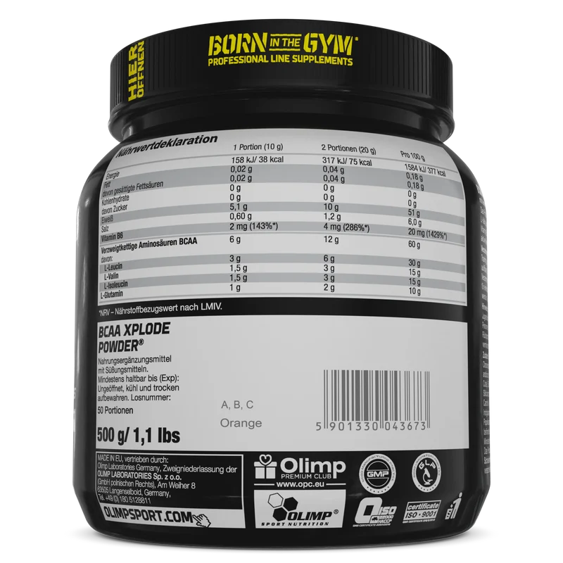 BCAA Xplode Powder (500g)