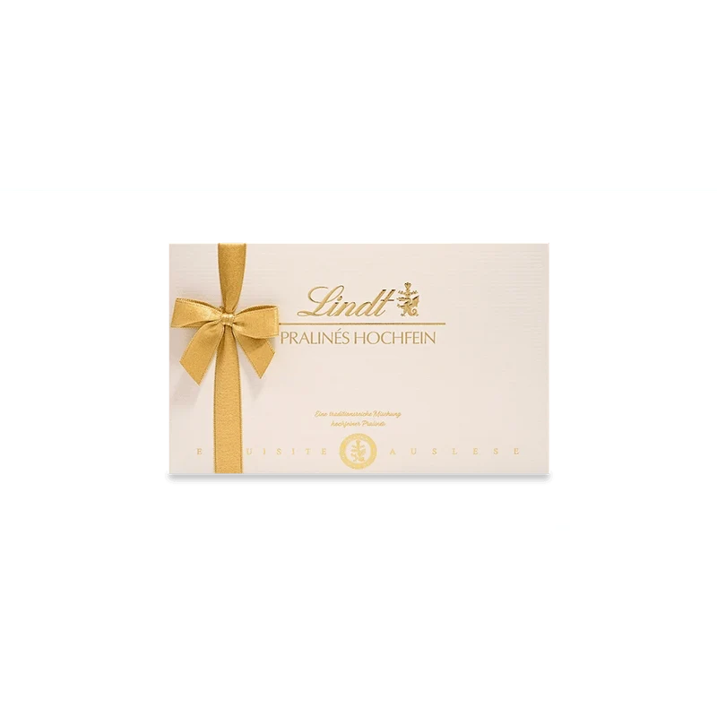 Lindt Pralinen Hochfein 120g Packung