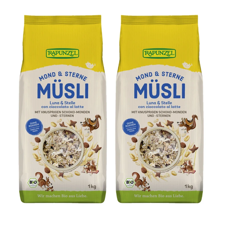 2 x Mond und Sterne Müsli (2x1000g)