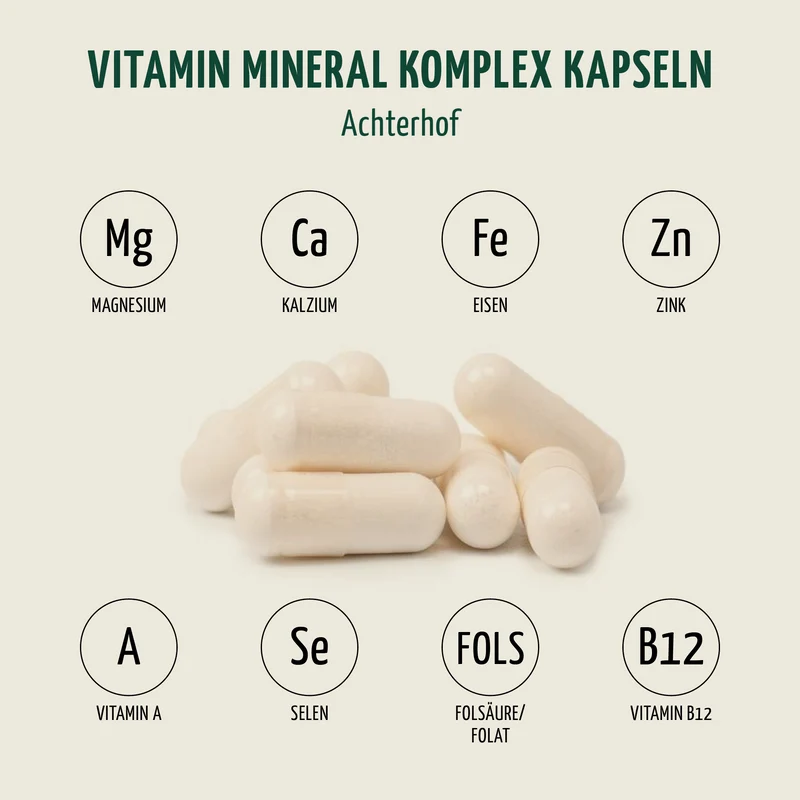 Vitamin Mineral Komplex (150 Kapseln)