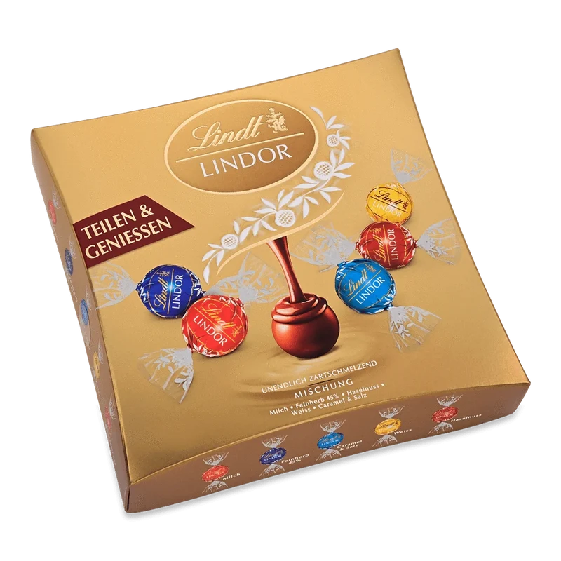 Lindt LINDOR Sharing, 250g