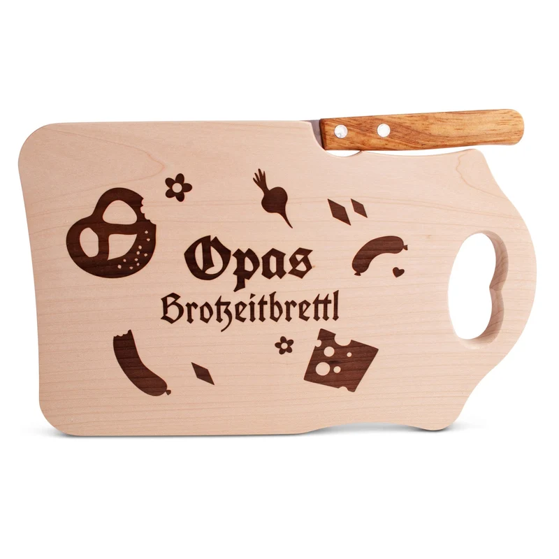 Brotzeitbrettl "Opas Brotzeitbrettl"
