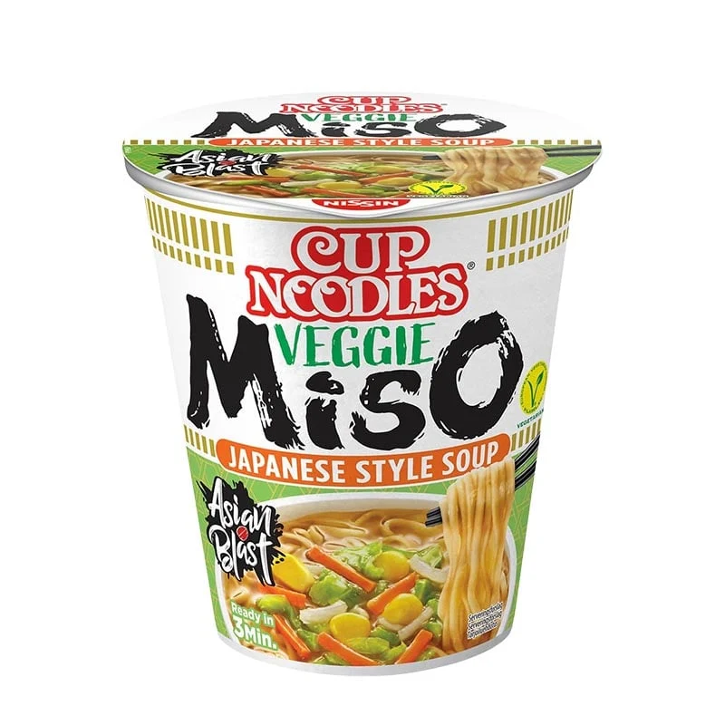 Nissin Nudeltopf Miso Gemüse