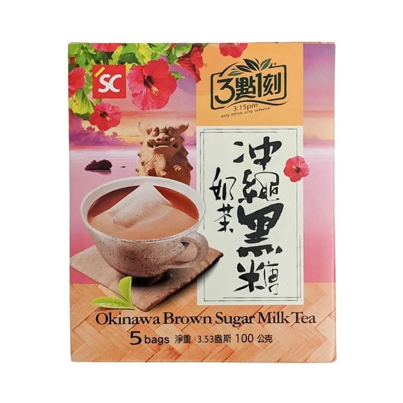 Okinawa Brauner Zucker Milchtee 5 Beutel