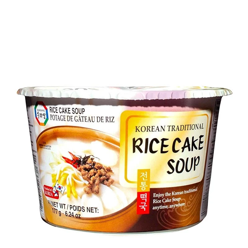Tteokguk Traditionelle Rice Cakes-Suppe