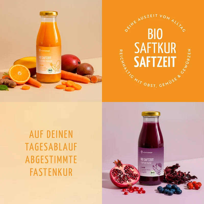 Saftzeit Bio Fastenkur 7 Tage (42 Flaschen)