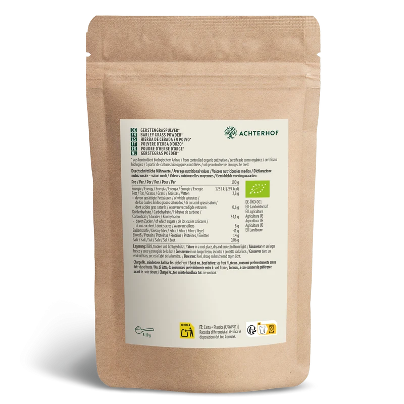 Bio Gerstengras Pulver (1000g)