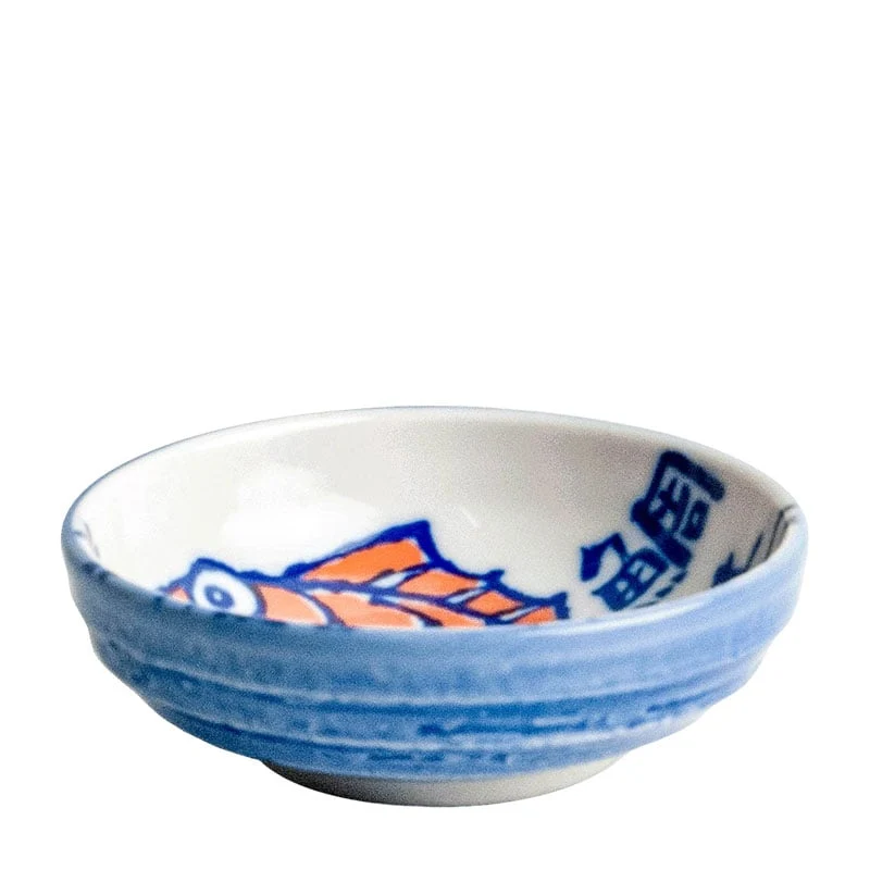 Schale mit Fischmotiv 9,5 cm