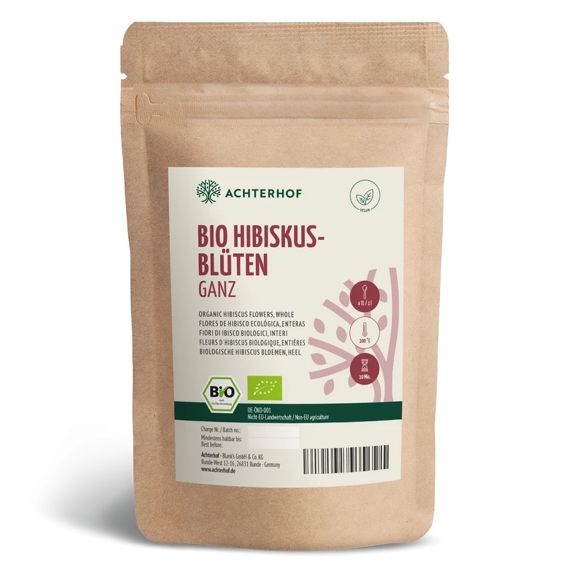 Bio Hibiskusblüten ganz (500g)