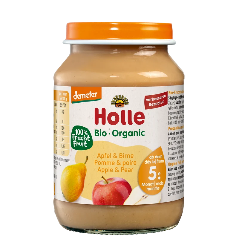 Apfel & Birne - 190g - Demeter ab dem 5. Monat