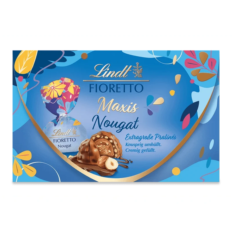 Lindt Fioretto Nougat, Pralinen, 138g Packung
