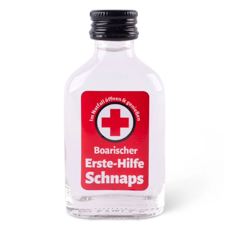 Boarischer Erste-Hilfe-Schnaps
