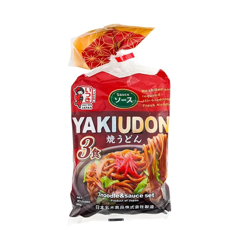 Yakiudon mit klassischer Würzung (3 Portionen) 669g