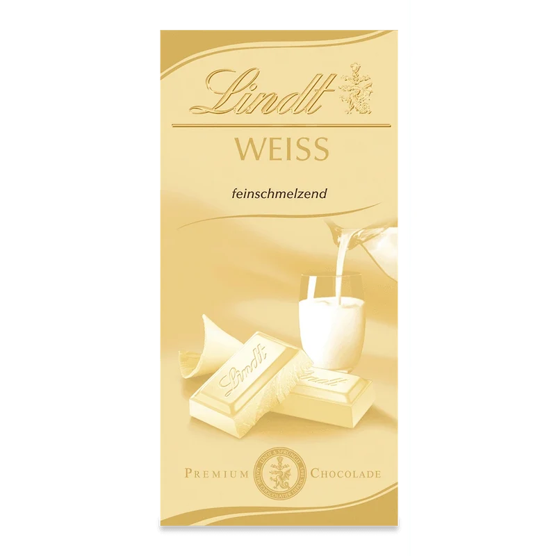 Lindt Tafelschokolade weiss feinschmelzend der Klassiker 100g
