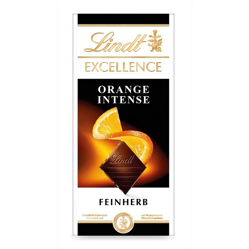 Lindt EXCELLENCE Orange Intense, 100g