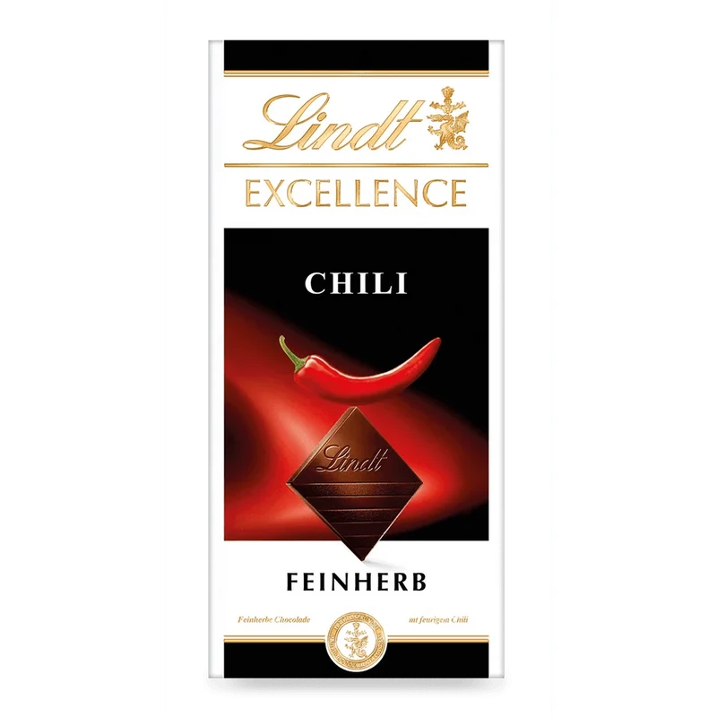 Lindt Excellence Chili Schokolade 100g Tafel