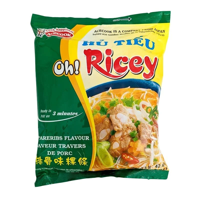 Reisnudeln Rippchen Oh Ricey Acecook