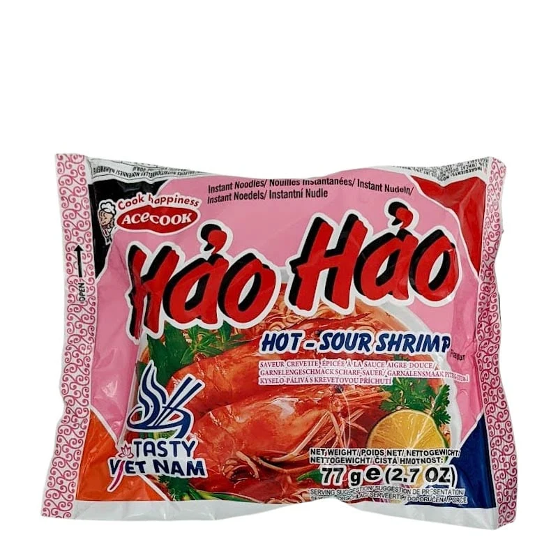 Vietnamesische Nudelsuppe Hot & Sour Garnelen Acecook