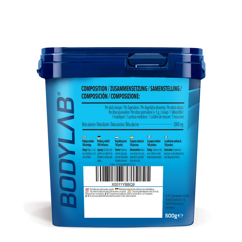 2 x Beta-Alanine (je 500g)