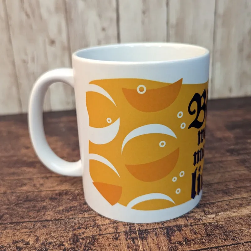 Tasse "a Bier waarad ma jetz liaba"