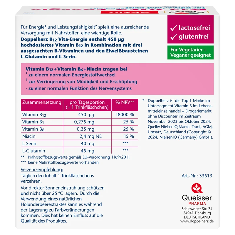 B12 Vita-Energie Trinkampullen (30x10ml)