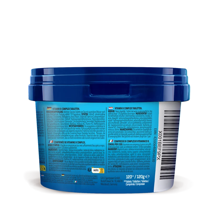 Vitamin B Komplex (120 Tabletten)