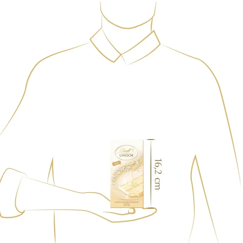 LINDOR Weiß, 100g