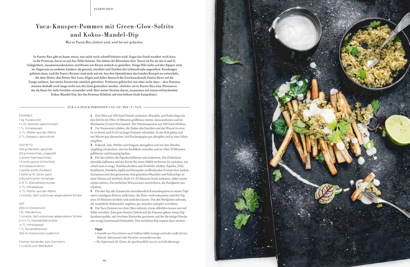 Eat better not less Rezeptideen - Around the World