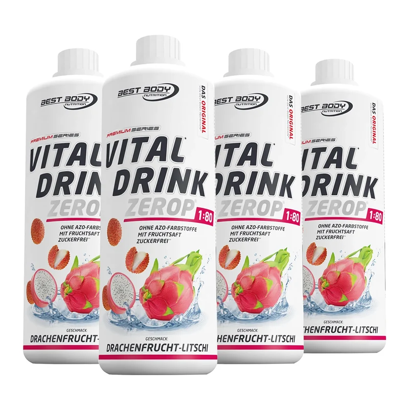 4 x Vital Drink Zerop (4x1000ml)