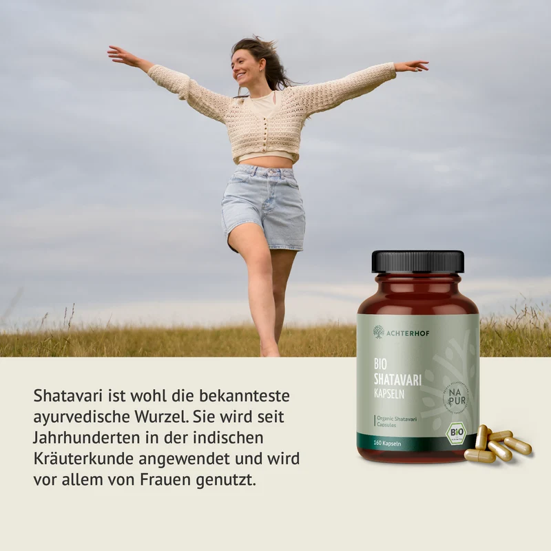 Bio Shatavari Kapseln (160 Kapseln)