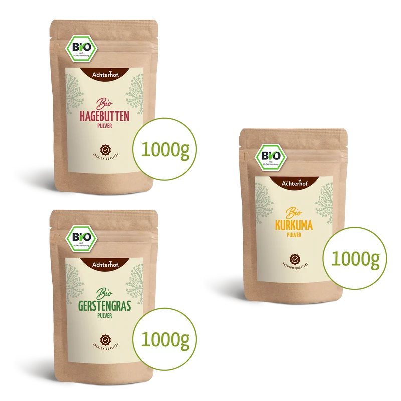 Goldene Milch Mischung 3er Bio Set – Maxi