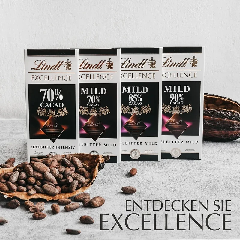 Lindt Excellence 70 % Edelbitter Intensiv 100g