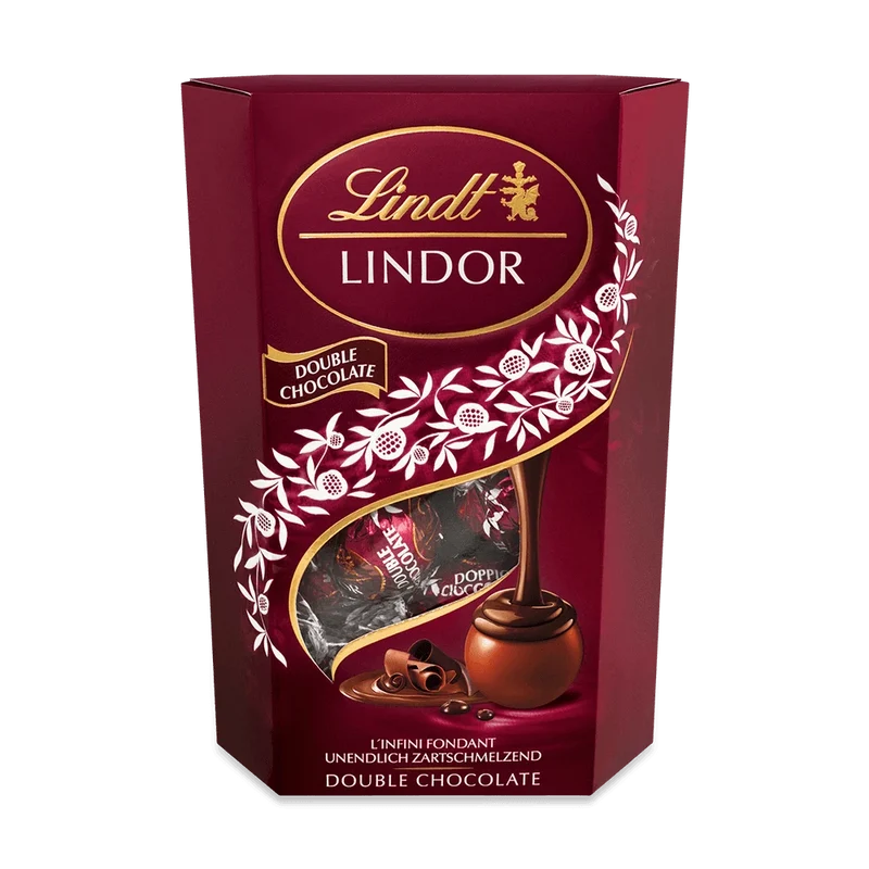 LINDOR Cornet Double Chocolate, 500g