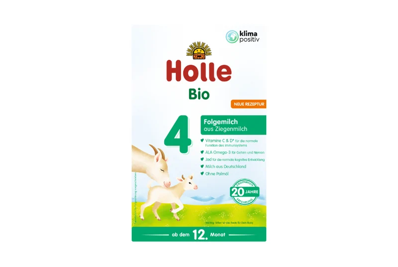 Bio-Folgemilch 4 auf Ziegenmilchbasis ab dem 12. Monat (400g)