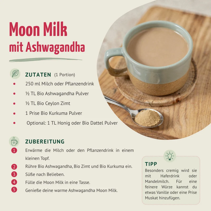 Bio Ashwagandha Pulver (500g)