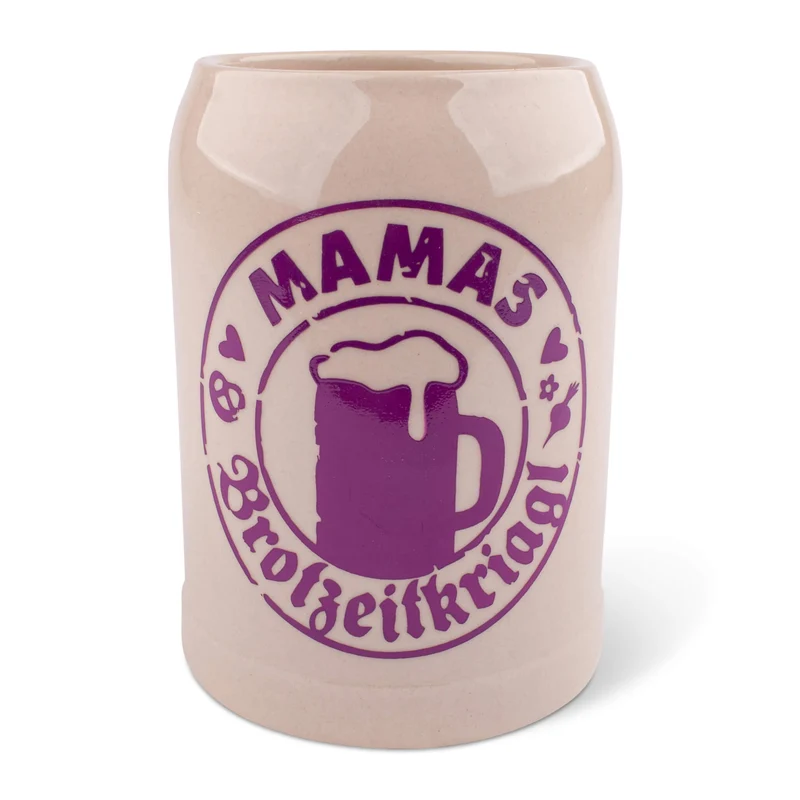 Bierkrug "Mamas Brotzeitkriagl"
