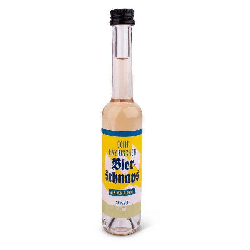 Echt bayrischer Bierschnaps