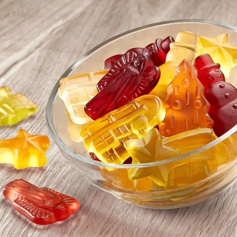Fruchtgummi-Mix "Frohe Weihnachten"