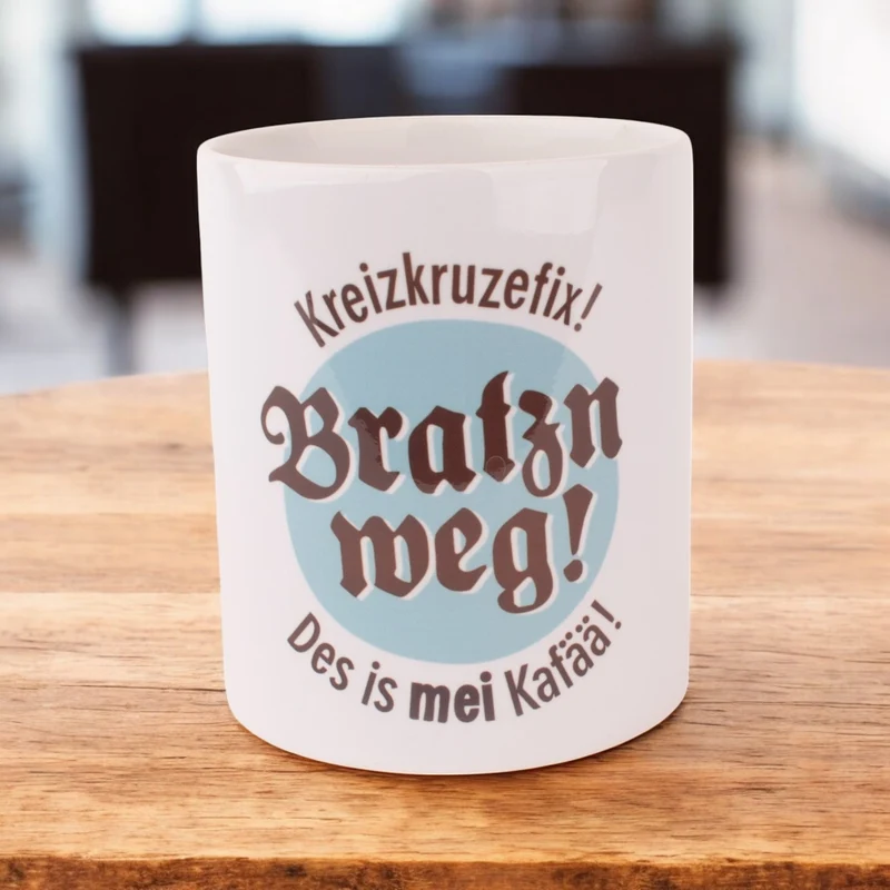 Tasse "Bratzn weg!"