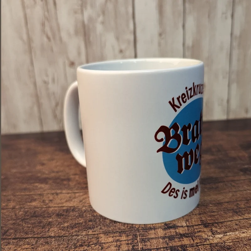 Tasse "Bratzn weg!"