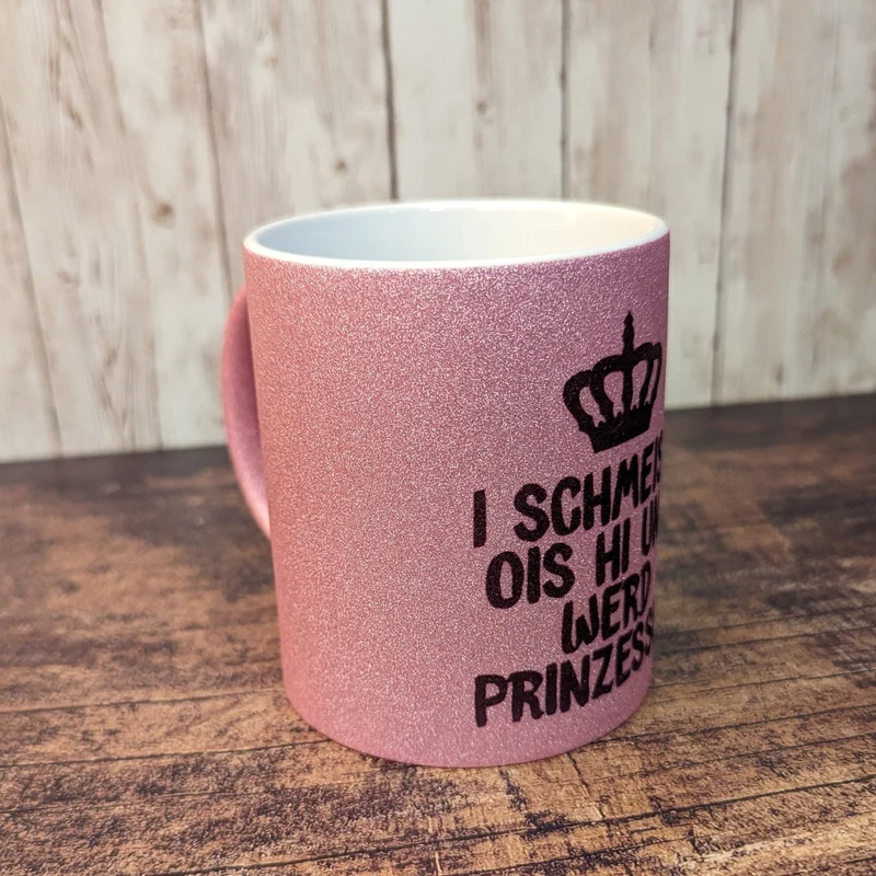 Glitzertasse "Prinzessin"