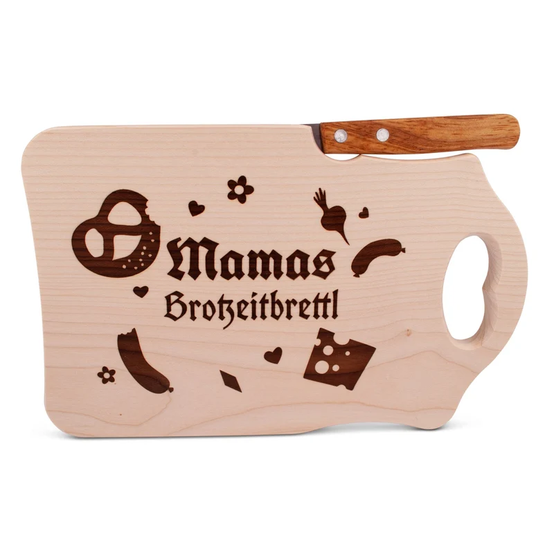 Brotzeitbrettl "Mamas Brotzeitbrettl"