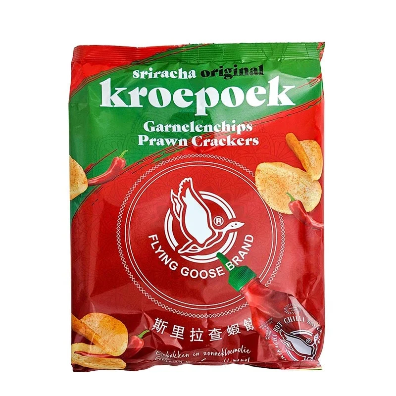 Krabbenchips Sriracha Flying Goose 80g