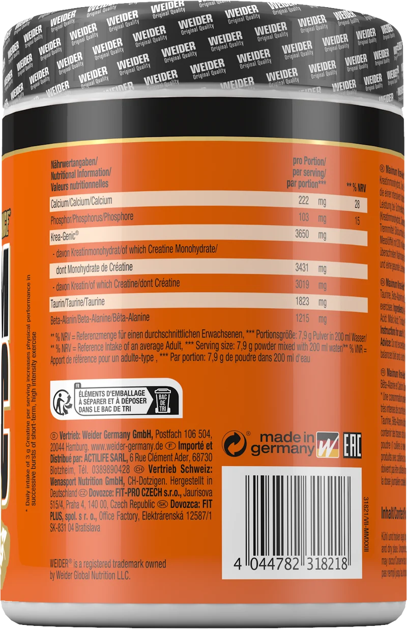 Maximum Krea-Genic Powder (554g)