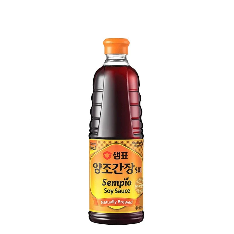 Sempio Soja Naturally Brewed 501 (Südkoreas meistverkaufte Sojasoße) 500ml
